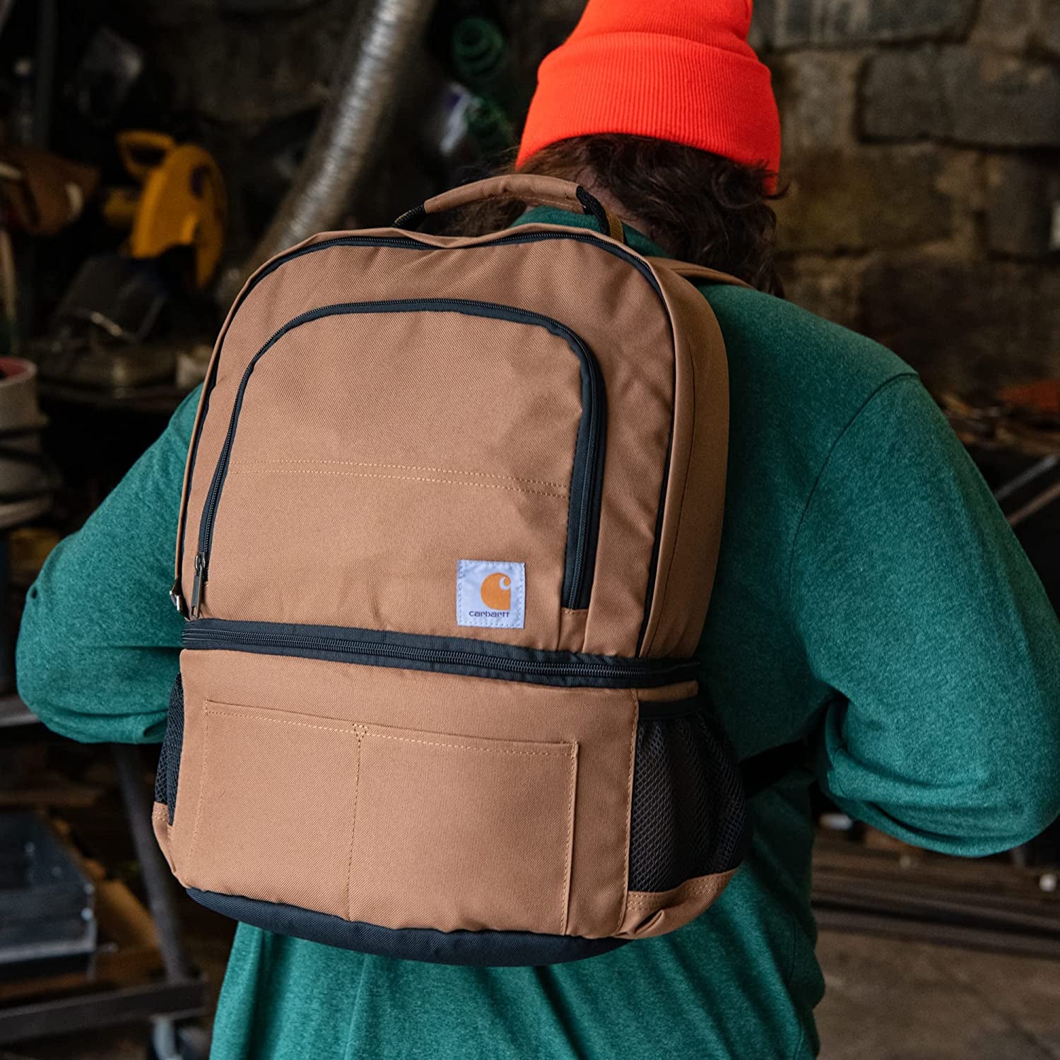 Men'S Cooler Work Backpack Black One Size