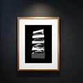 Chrome Geometry Poster