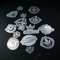 Chrome Sticker Pack